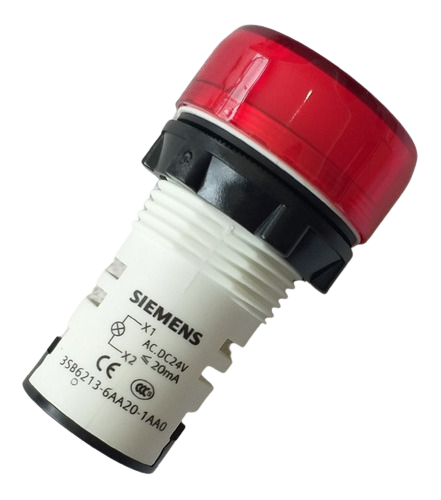 SINALEIRO MONO PLA 24V VM - 3SB6213-6AA2 ...